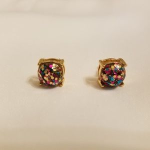 NEW Glitter stud earrings